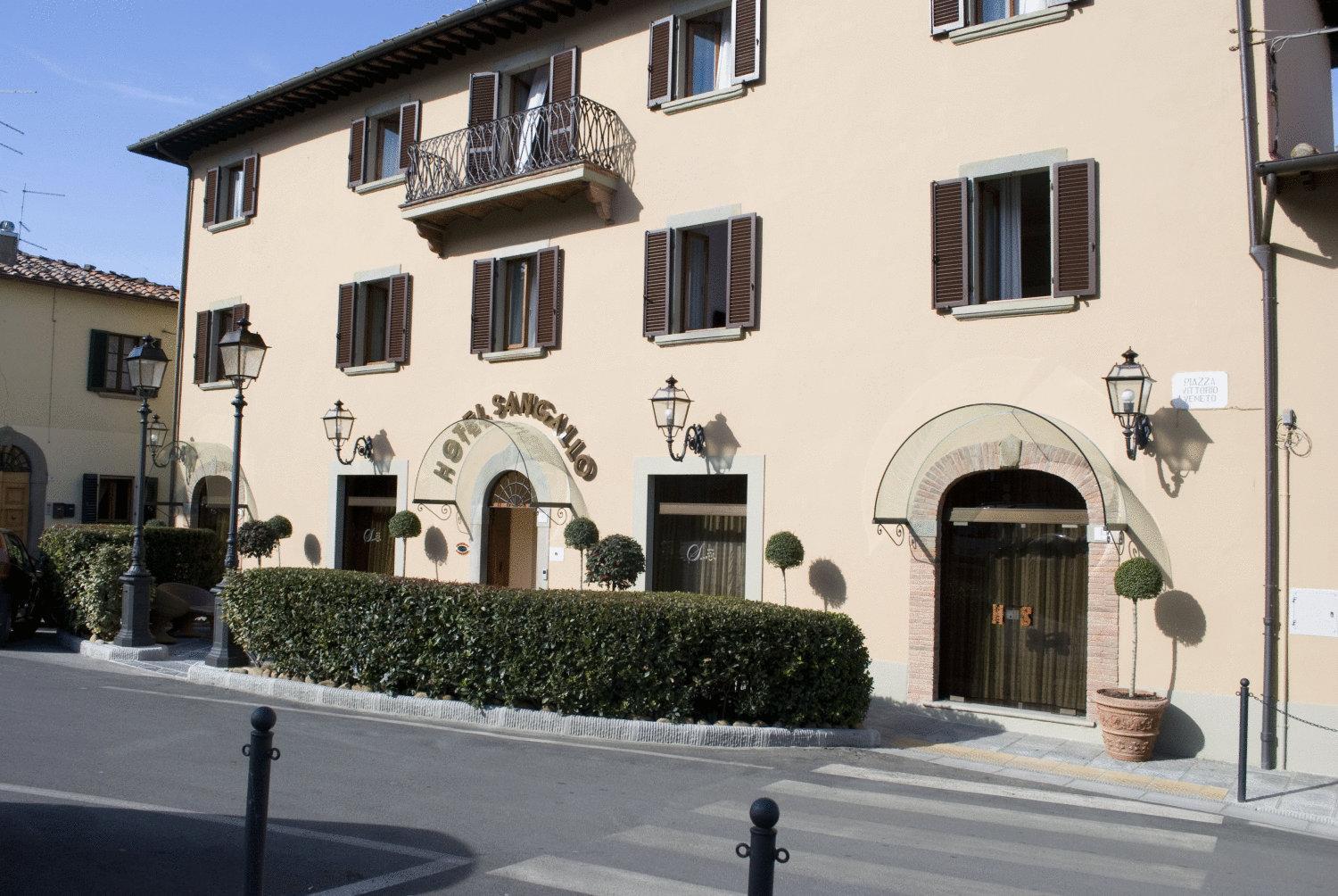 Sangallo Hotel Monte San Savino Exterior foto
